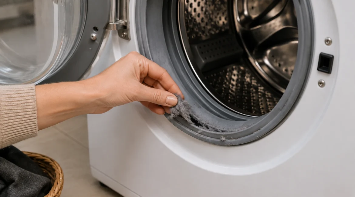 Washer Dryer Fluff and the Missing Lint Filter - Where the Lint Actually Goes