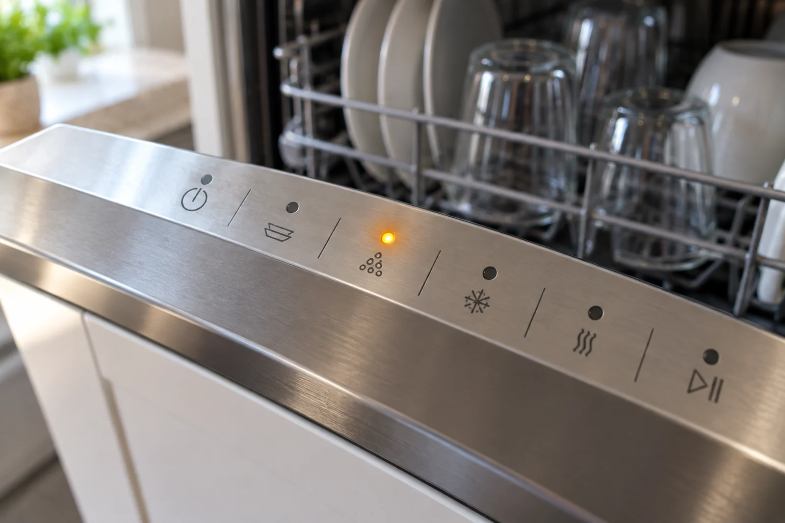 Dishwasher Salt Light Stays On After Refilling and What It Actually Means