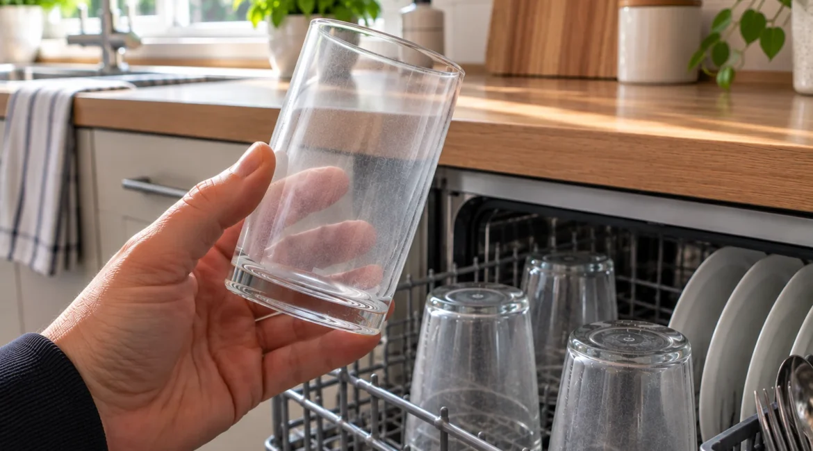 Dishwasher White Residue on Glassware and the Difference That Matters